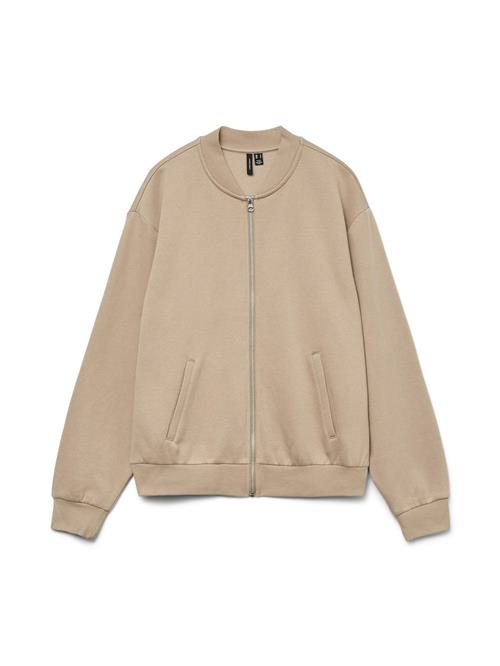 VERO MODA Sweatjakke 'VMLonnie'  lysebrun