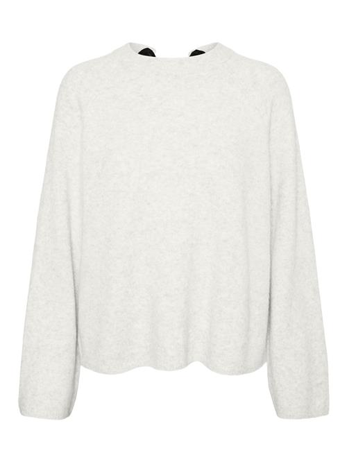 VERO MODA Pullover 'VMElowen'  sort / hvid