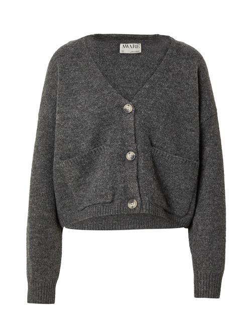 VERO MODA Cardigan 'Gemma'  grå / mørkegrå