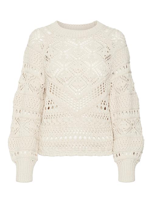 Se VERO MODA Pullover 'Fina'  creme ved About You