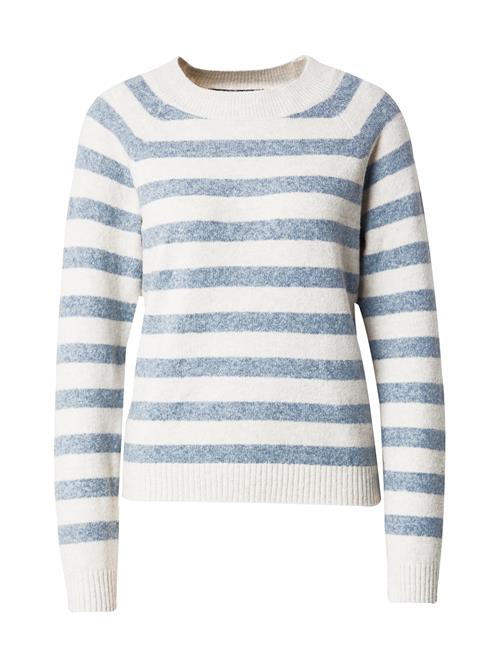 Se VERO MODA Pullover 'VMDOFFY'  lysebeige / blå-meleret ved About You