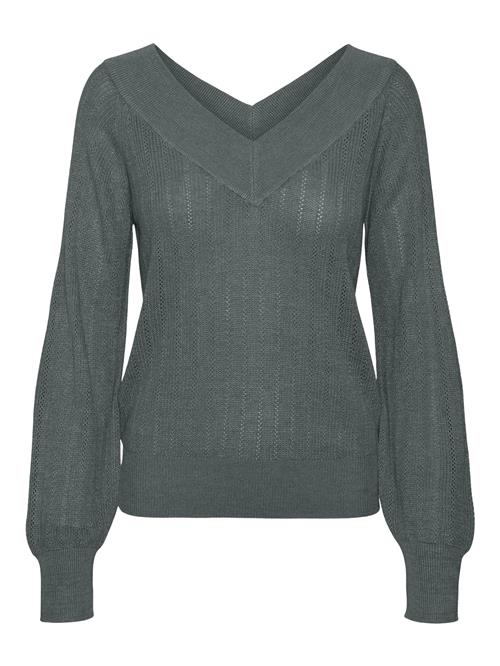 VERO MODA Pullover 'VMNewLexsun'  mørkegrøn