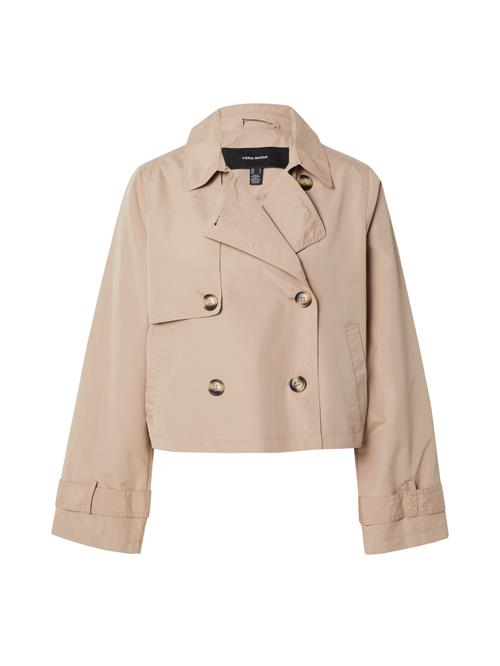 VERO MODA Overgangsjakke  mørkebeige