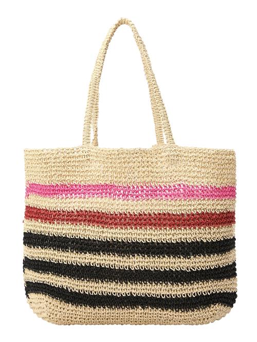 VILA Shopper 'MARINA'  beige / lys pink / rød / sort