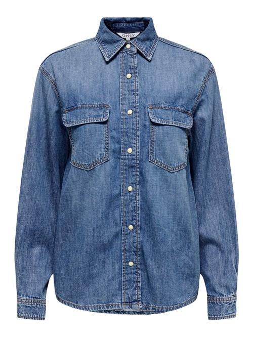 ONLY Bluse 'ONLSevigny'  blue denim