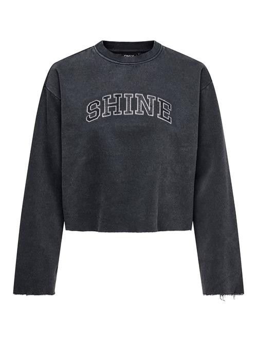 ONLY Sweatshirt 'ONLCallie'  sort / hvid