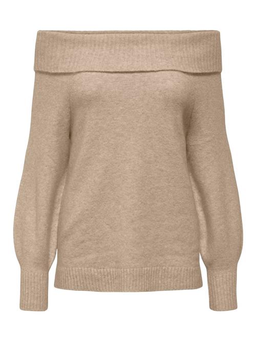 Se ONLY Pullover 'ONLJeanett'  mørkebeige ved About You