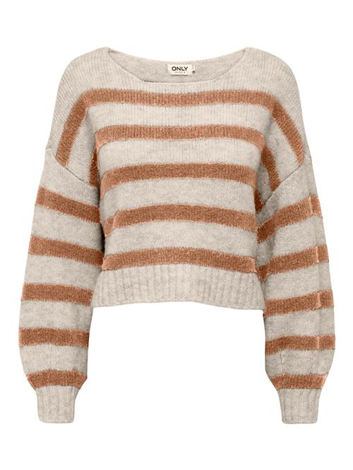 Se ONLY Pullover 'ONLAya'  beige / karamel ved About You