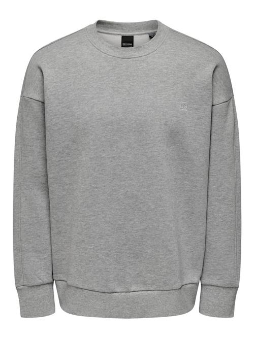 Only & Sons Sweatshirt 'Dan'  grå-meleret