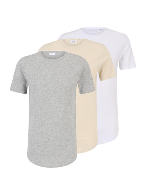 Se Only & Sons Bluser & t-shirts 'OnsMATT'  beige / grå / hvid ved About You