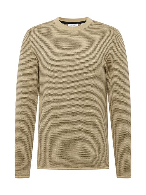 Only & Sons Pullover 'ONSNIGUEL'  mørkebeige / sort