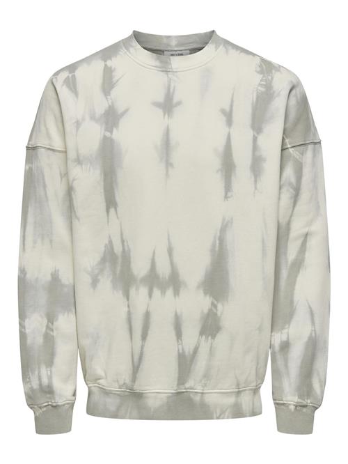 Se Only & Sons Sweatshirt 'Anders'  røggrå / stone ved About You