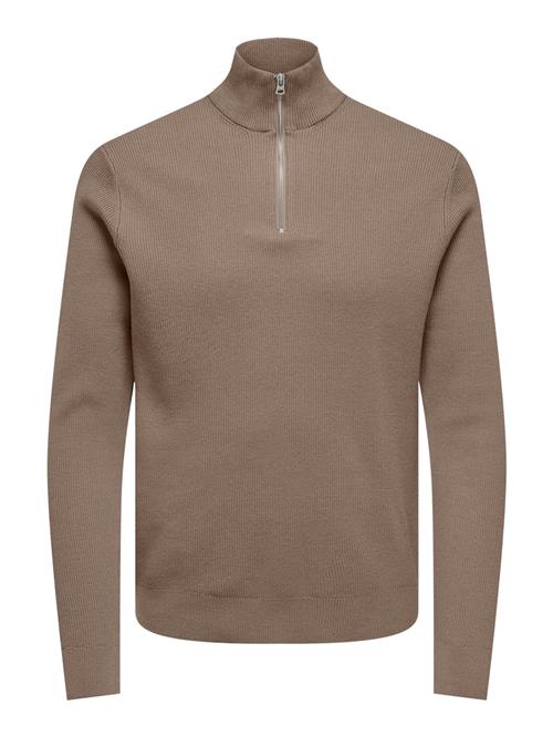 Se Only & Sons Pullover 'ONSPhil'  taupe ved About You