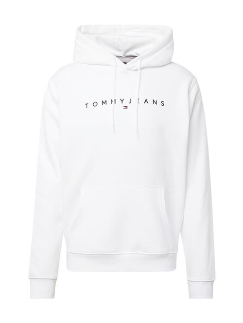 Se Tommy Jeans Sweatshirt  sort / hvid ved About You