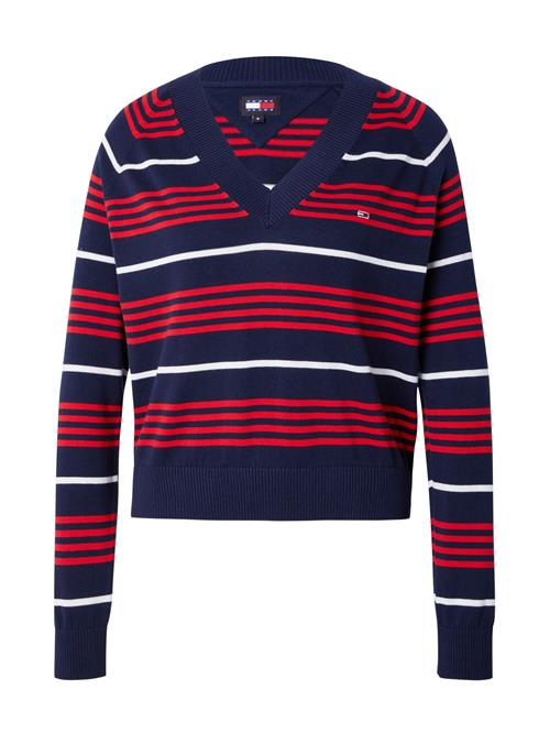 Tommy Jeans Pullover  navy / rød / hvid