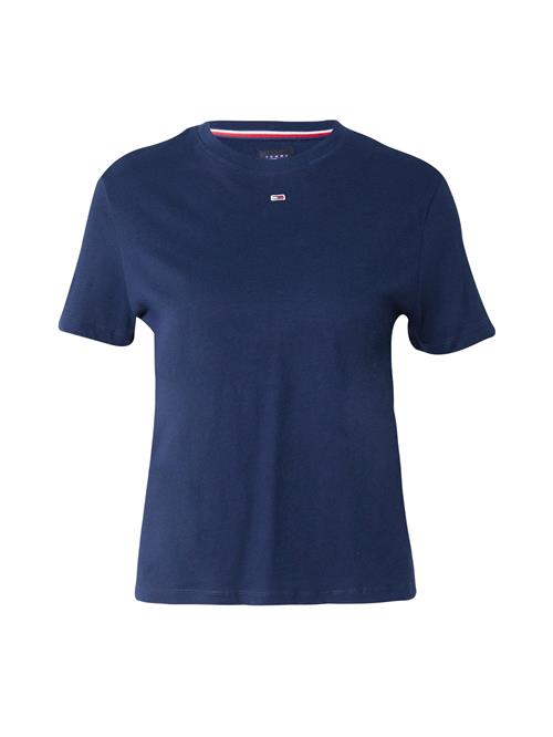 Se Tommy Jeans Shirts 'FLUID ESSENTIALS'  navy / mørkeblå / rød / offwhite ved About You