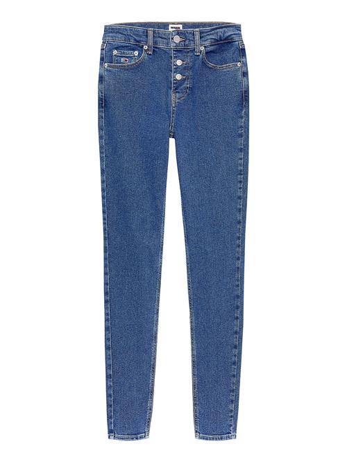 Se Tommy Jeans Jeans 'Nora'  blue denim / rød / hvid ved About You