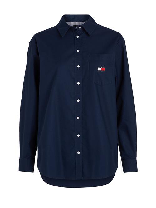 Tommy Jeans Bluse  marin / rød / hvid