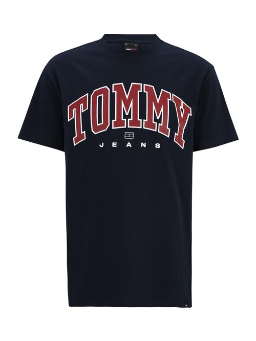 Se Tommy Jeans Bluser & t-shirts  marin / bordeaux / hvid ved About You