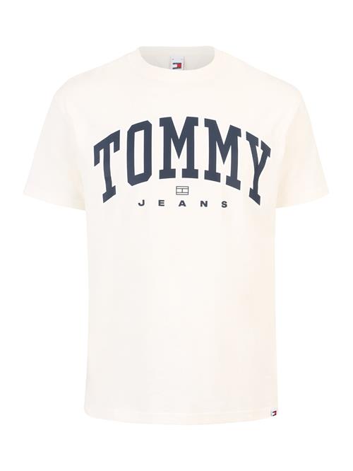 Se Tommy Jeans Bluser & t-shirts  lysebeige / marin / rød / hvid ved About You