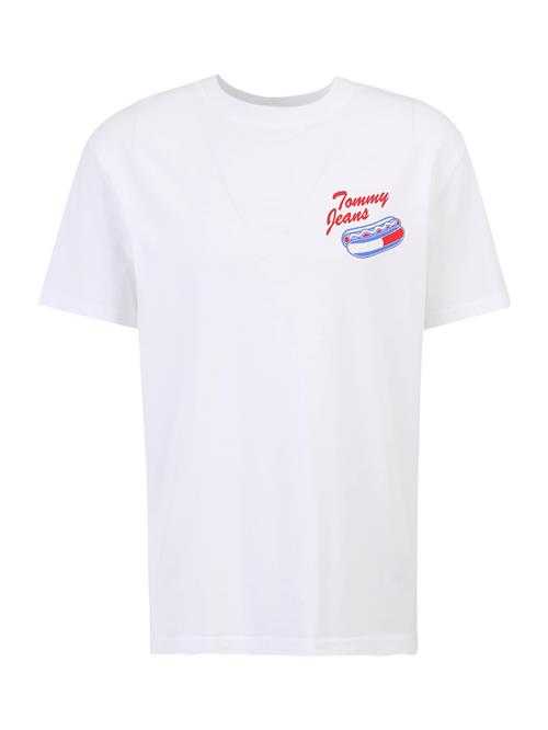 Tommy Jeans Bluser & t-shirts 'FUN NOVELTY'  royalblå / gul / rød / hvid