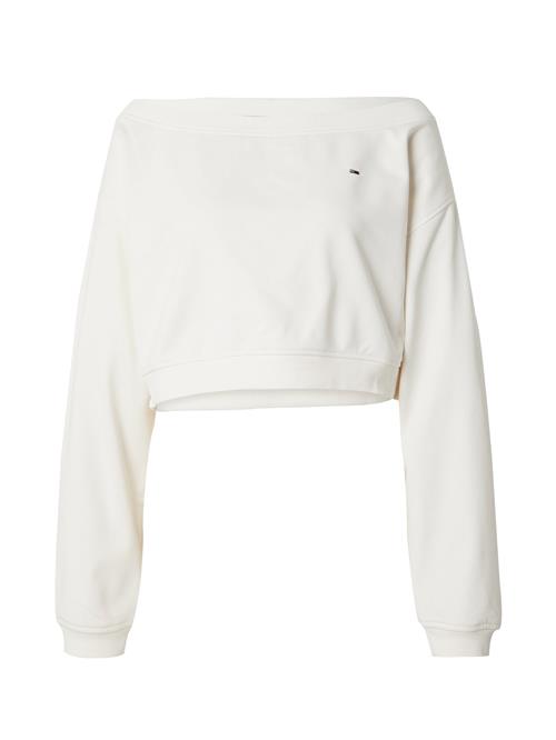 Se Tommy Jeans Sweatshirt 'CRP OFF'  marin / rød / hvid ved About You