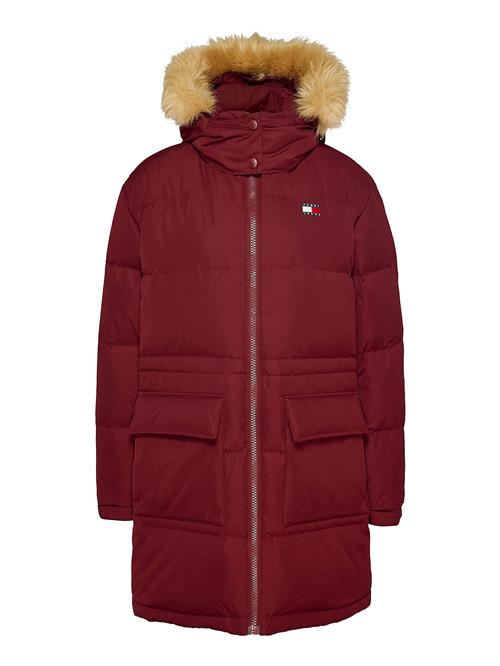 Tommy Jeans Vinterjakke 'Alaska'  beige / bordeaux