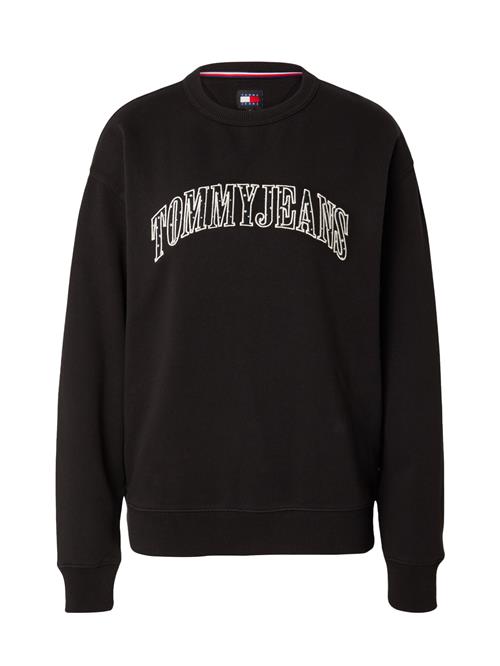 Tommy Jeans Sweatshirt  sort / hvid