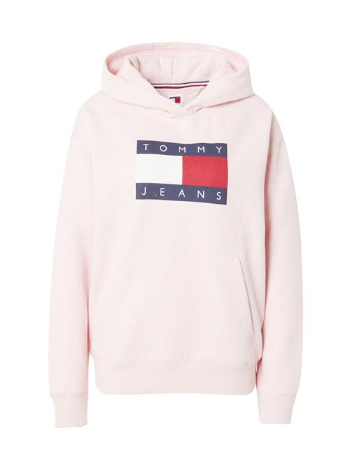 Tommy Jeans Sweatshirt  navy / pastelpink / rød / hvid