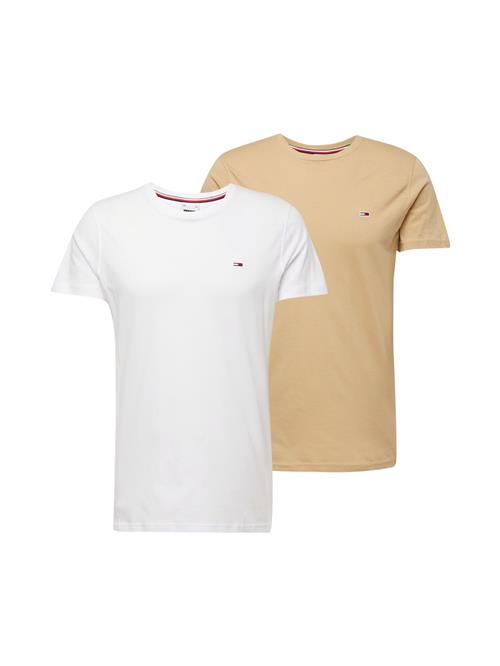 Tommy Jeans Bluser & t-shirts  camel / hvid