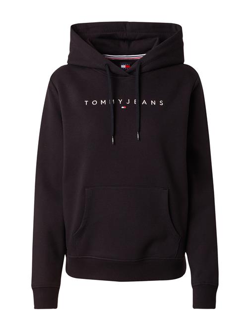 Se Tommy Jeans Sweatshirt  rød / sort / hvid ved About You