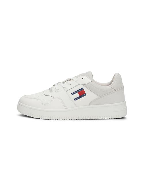 Tommy Jeans Sneaker low 'RETRO BASKET'  beige / navy / rød / hvid