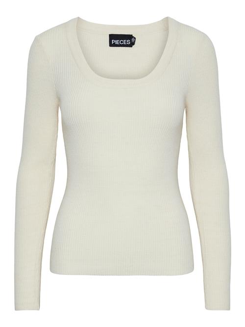 Se PIECES Pullover  creme ved About You