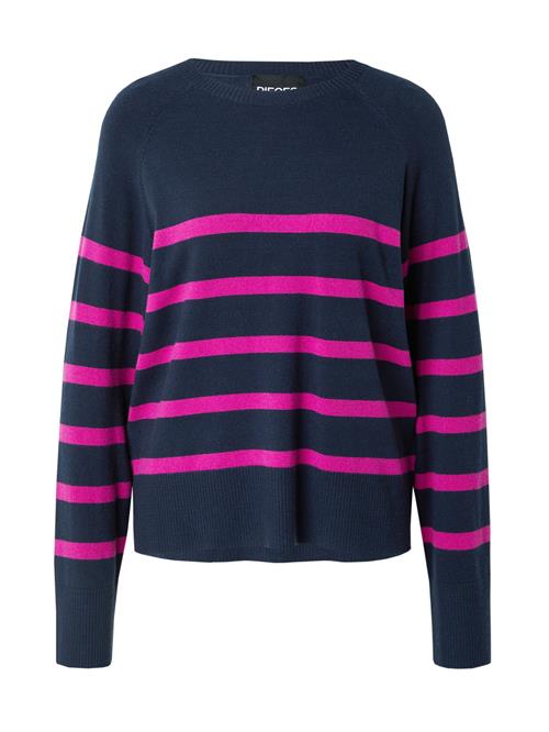 Se PIECES Pullover 'PCSIA'  marin / pink ved About You