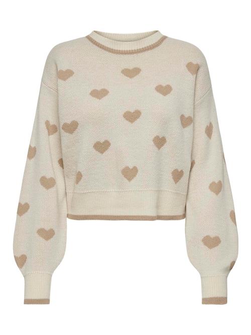 JDY Pullover 'JDYRomance'  beige / creme