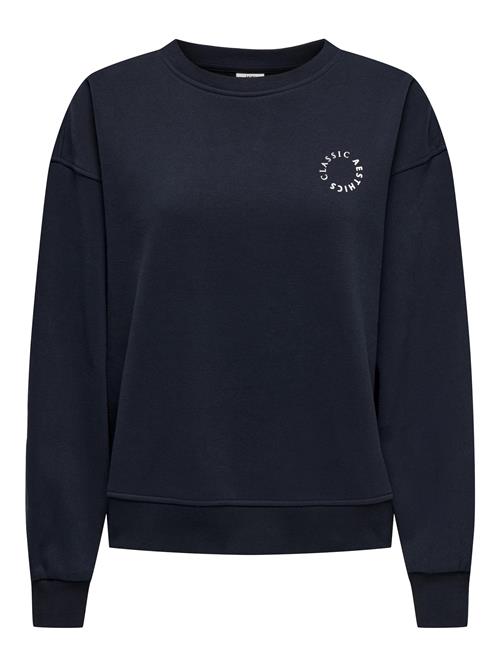 JDY Sweatshirt 'Sally'  blå / hvid