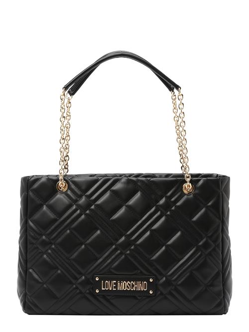 Love Moschino Skuldertaske  guld / sort