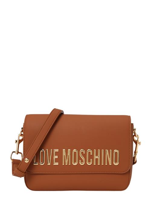 Se Love Moschino Skuldertaske  brun / guld ved About You