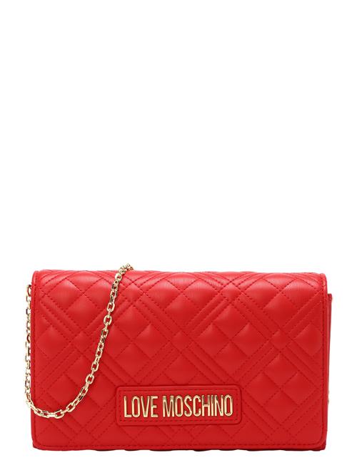 Love Moschino Skuldertaske 'Smart Daily'  guld / rød