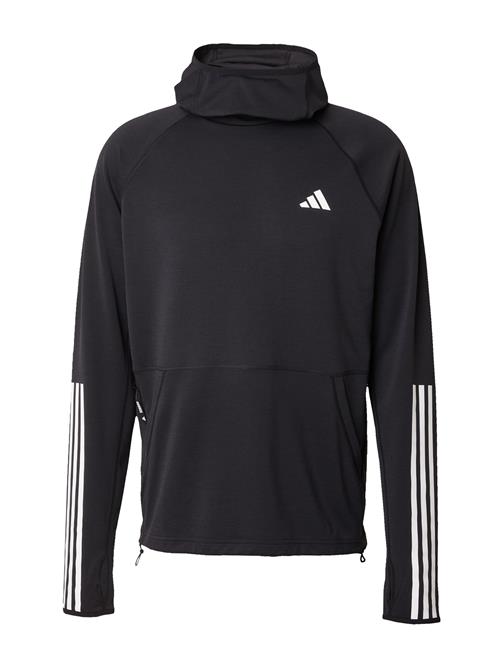 ADIDAS PERFORMANCE Sportsweatshirt 'Own The Run'  sort / hvid