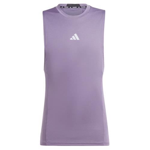 ADIDAS PERFORMANCE Funktionsskjorte 'Designed for Training'  lyselilla / hvid