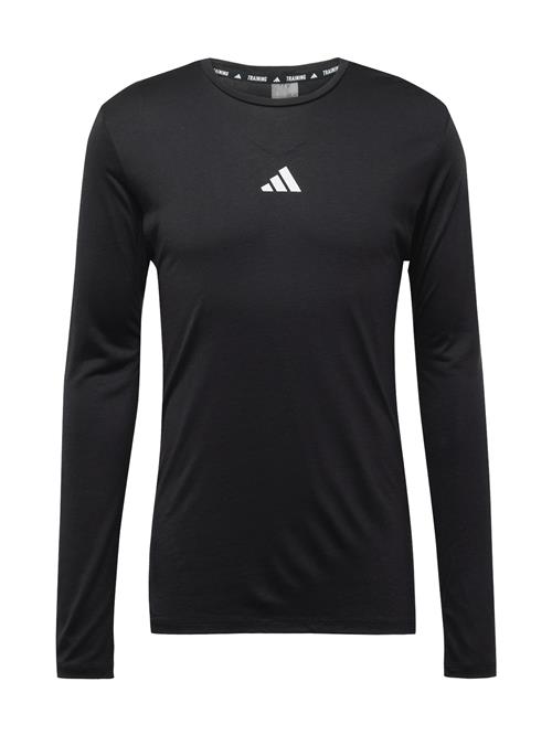 ADIDAS PERFORMANCE Funktionsskjorte  sort / hvid