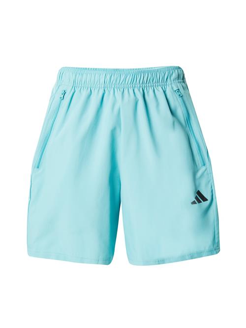 ADIDAS PERFORMANCE Sportsbukser 'Train Essentials'  aqua / sort