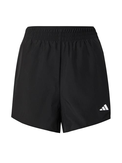 ADIDAS PERFORMANCE Sportsbukser  sort / hvid