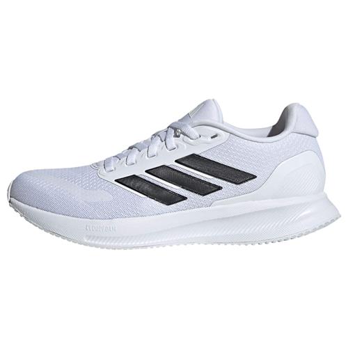 Se ADIDAS PERFORMANCE Løbesko 'Runfalcon 5'  sort / hvid ved About You