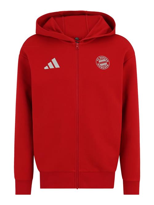 ADIDAS PERFORMANCE Sportssweatjakke 'Home 24-25 FC Bayern München'  rød / hvid