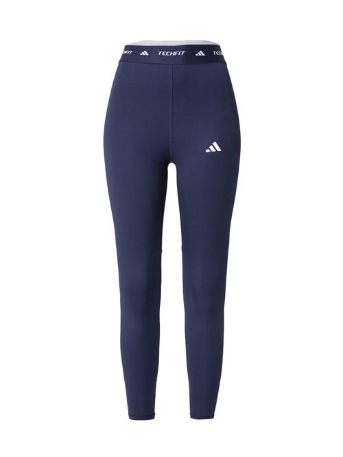 ADIDAS PERFORMANCE Sportsbukser  marin / hvid