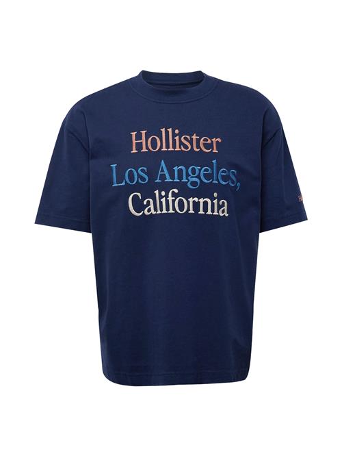 HOLLISTER Bluser & t-shirts  navy / azur / mandarin / æggeskal