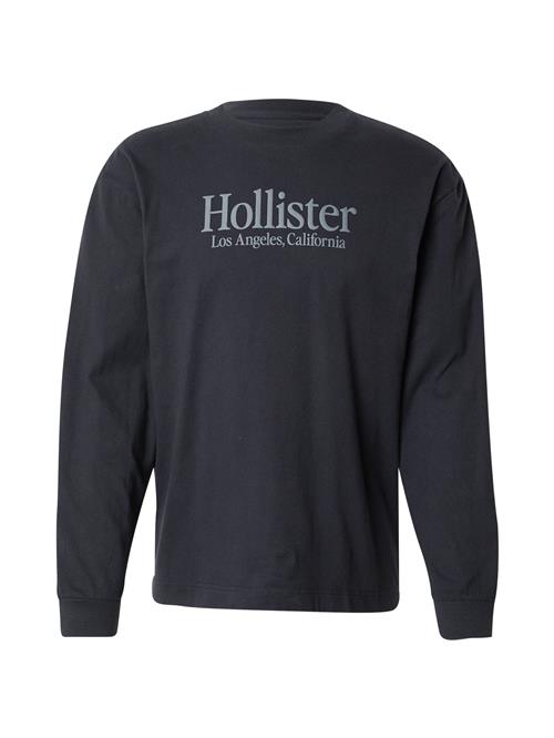 HOLLISTER Bluser & t-shirts  lysegrå / sort