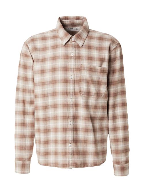 HOLLISTER Skjorte  beige / brun